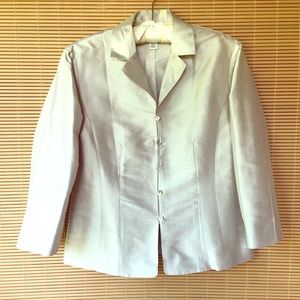 Talbots Silk Blazer